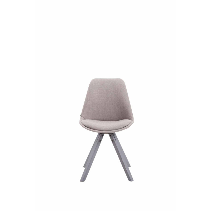 Silla visita Toulouse Square en Tela Gris,Gris