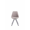 Silla visita Toulouse Square en Tela Gris,Gris