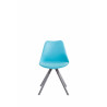 Silla visita Toulouse Rund Azul,Gris