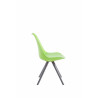 Silla visita Toulouse Rund Verde,Gris