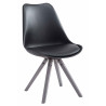 Silla visita Toulouse Square Negro,Gris
