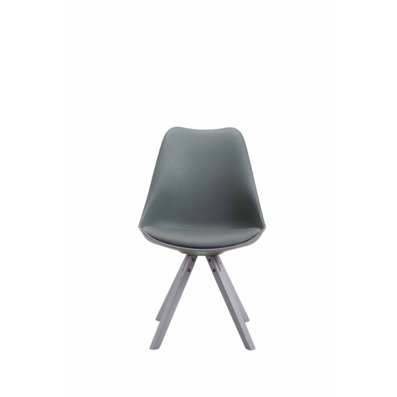 Silla visita Toulouse Square Gris,Gris