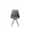 Silla visita Toulouse Square Gris,Gris