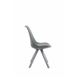 Silla visita Toulouse Square Gris,Gris