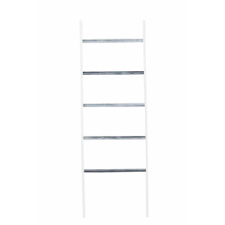 Escalera de Madera Mariette V2 Blanco/gris