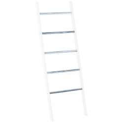Escalera de Madera Mariette V2 Blanco/gris