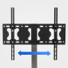Soporte De Pie Para TV De Plasma De 32 - 65" Cuadrada,Acero inoxidable