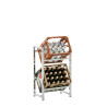 Estantería para cajas Lennert S,Cromado