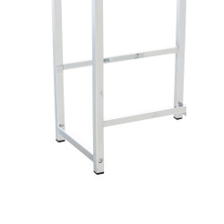 Estantería para cajas Lennert M,Cromado