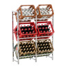 Estantería para cajas Lennert XL,Cromado