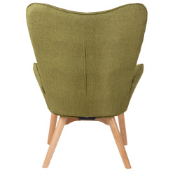Sillón Orejero Nórdico Durham Verde