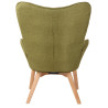 Sillón Orejero Nórdico Durham Verde