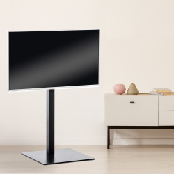 Soporte De Pie Para TV De Plasma De 32 - 65" Cuadrada,Negro mate