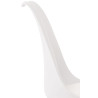 Silla Linares En Estilo Nórdico Blanco,Plástico