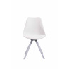 Silla visita Toulouse Rund Blanco,Blanco (roble)