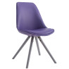 Silla de Comedor Laval Rund Gris,Lila