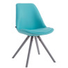 Silla de Comedor Laval Rund Gris,Azul