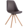 Silla de Comedor Laval Rund Natural (roble),Marrón