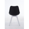 Silla De Comedor Borneo V2 Negro,Blanco (roble)