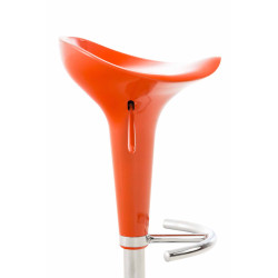 Taburete Saddle Naranja