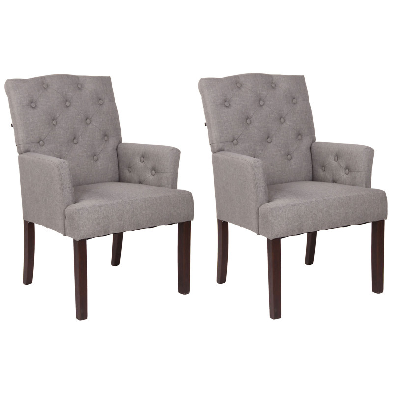 Set De 2 Butacas De Salón Sugar Gris,Antiguo