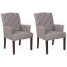 Set De 2 Butacas De Salón Sugar Gris,Antiguo