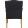 Set De 2 Butacas De Salón Sugar Negro,Antiguo claro