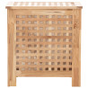 Cesto Tarras De Madera Para La Ropa Sucia Nogal