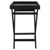 Mesa Auxiliar Simone Con Bandeja Negro