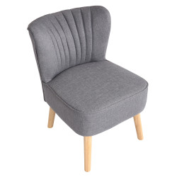 Silla De Salón Sevran Gris claro