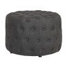 Taburete reposapiés Medan Gris oscuro