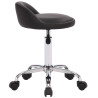 Taburete Con Ruedas Teramo Negro
