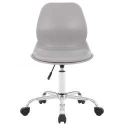Taburete Con Ruedas Kanata Gris