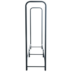 Estanteria para leña Wilster Antracita,150x120x36 cm