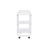 Carrito De Servicios PL902 Con Ruedas Blanco