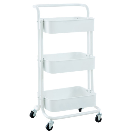 Trolley con ruedas Mailo Blanco