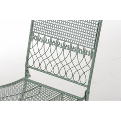 Silla plegable Kiran Verde antiguo