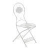 Silla Exterior Plegable Mani Blanco