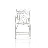 Silla de Exterior Sheela Blanco antiguo