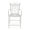 Silla de Exterior Sheela Blanco antiguo