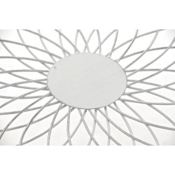 Mesa jardin de hierro Zarina Blanco antiguo