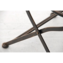 Silla Exterior Plegable Mani Bronce