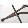 Silla Exterior Plegable Mani Bronce