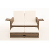 Sofa Ancona Cremeweiss 5mm