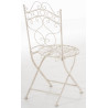 Conjunto de Muebles de Jardín Indra Crema antiguo