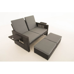 Sofa Ancona Eisengrau 5mm