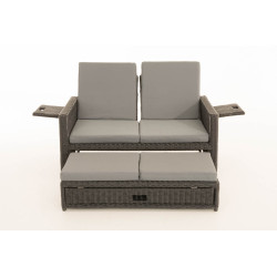 Sofa Ancona Eisengrau 5mm