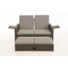 Sofa Ancona Eisengrau 5mm