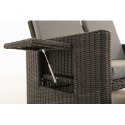 Sofa Ancona Eisengrau 5mm