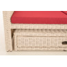 Sofa Ancona Rubinrot 5mm